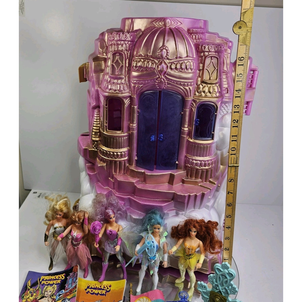 Vintage 80s Mattel Princess Of Power She-Ra Crystal Castle Pieces & Figure MOTU - Picture 8 of 16